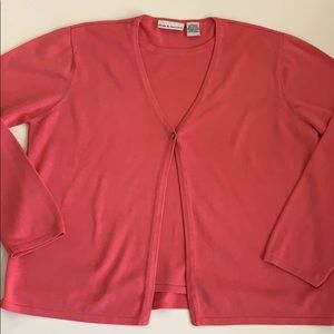 Croft and Barrows cardigan with built in tank top